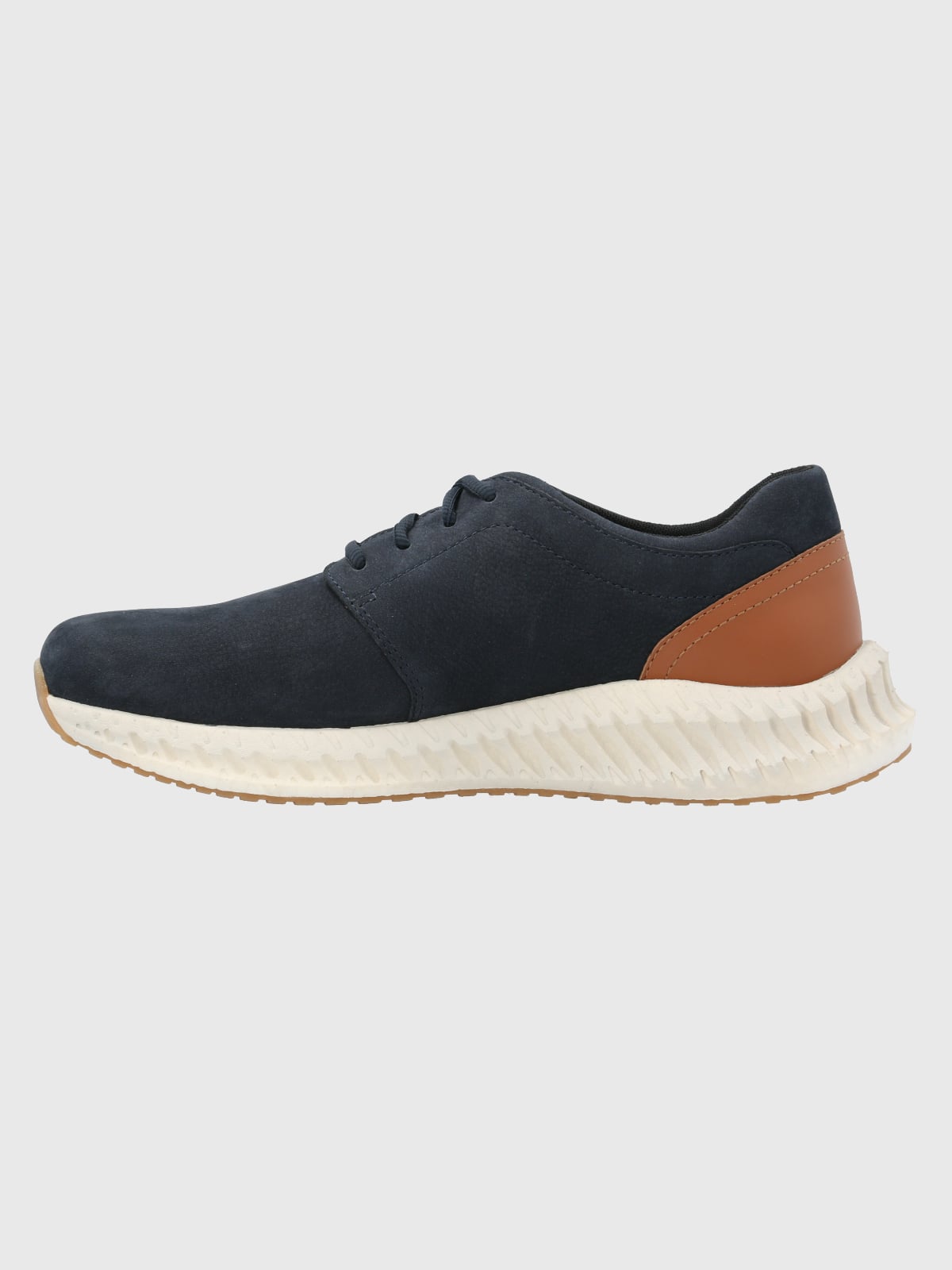ZAPATILLA CUERO HOMBRE SPINAL DISCOVER AZUL HUSHPUPPIES - 5
