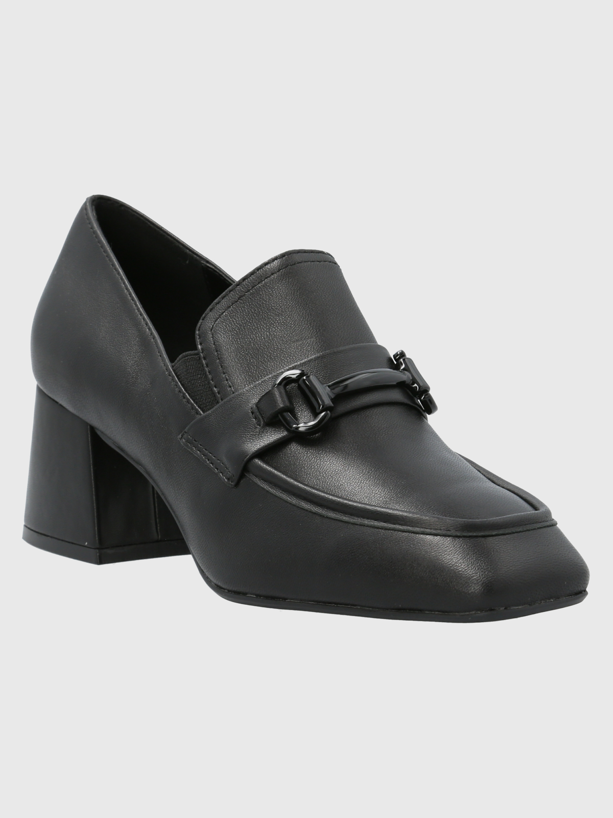 ZAPATO CUERO MUJER ZARA NEGRO HUSH PUPPIES - 1
