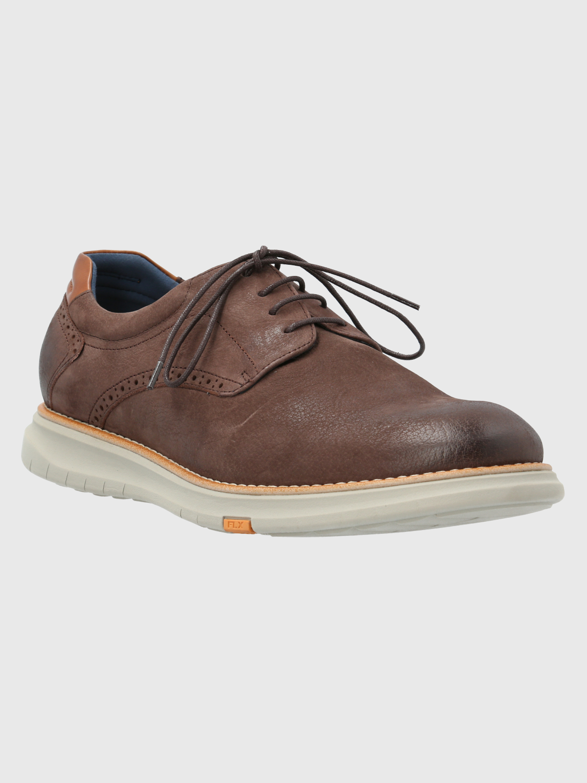 ZAPATO CUERO HOMBRE NERIO CAFÉ HUSH PUPPIES - 1