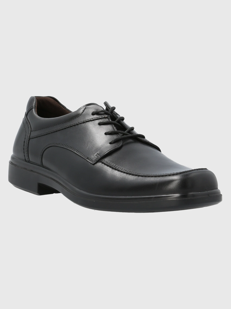 ZAPATO CUERO HOMBRE VENTURE II NEGRO HUSH PUPPIES - 1
