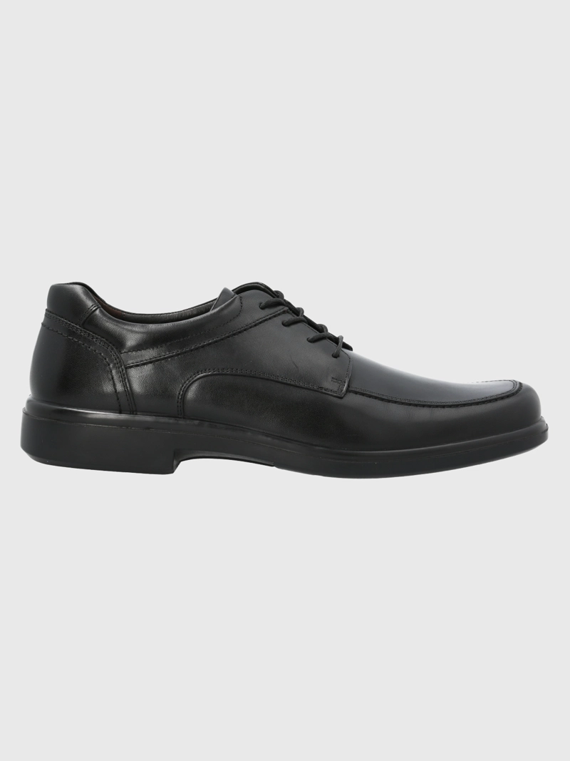 ZAPATO CUERO HOMBRE VENTURE II NEGRO HUSH PUPPIES - 2