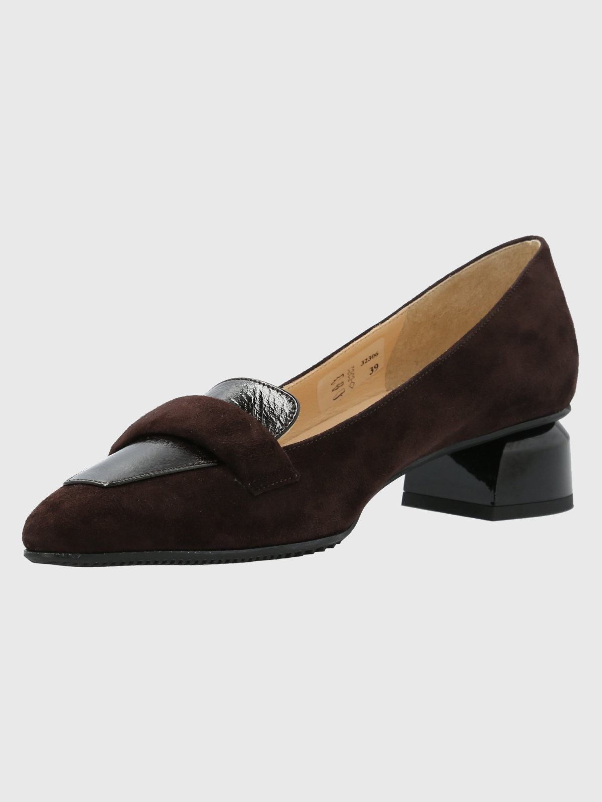 ZAPATO CUERO MUJER ALVIZE CAFÉ OSCURO HUSH PUPPIES - 6