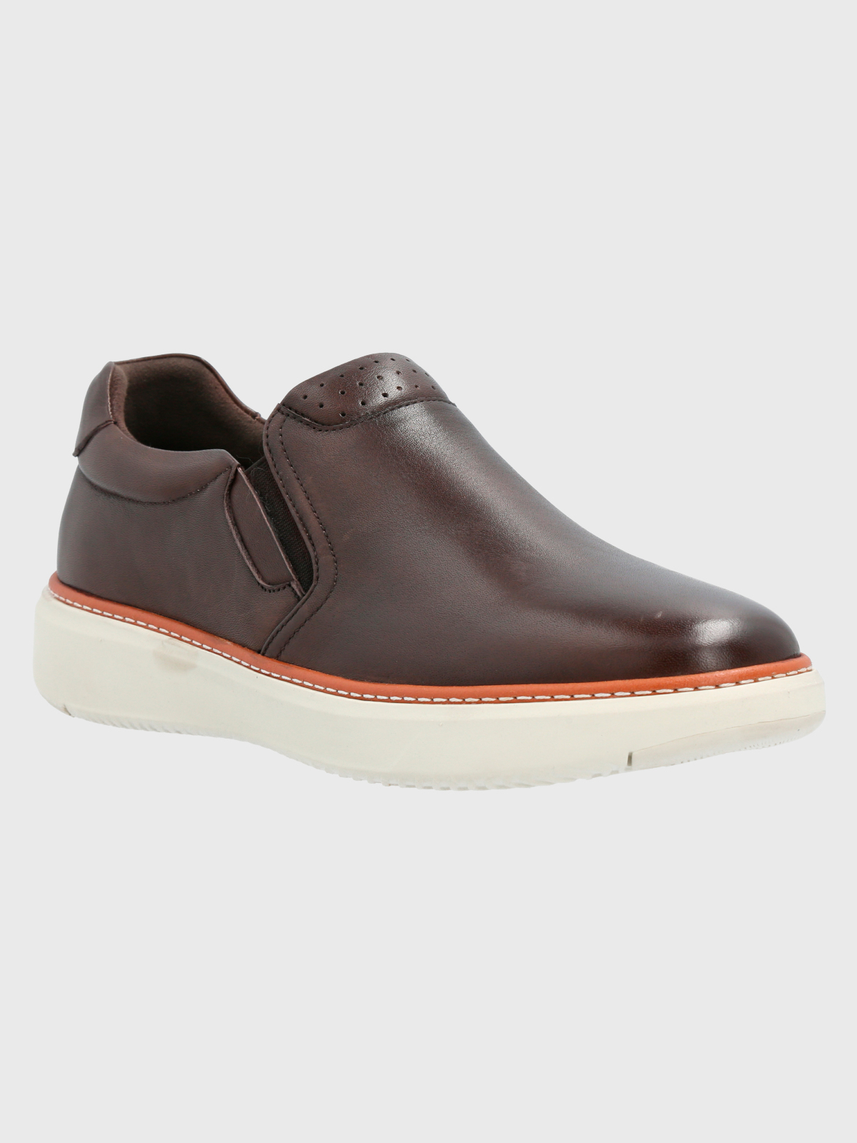 ZAPATO CUERO HOMBRE LITE G CAFÉ HUSH PUPPIES - 1