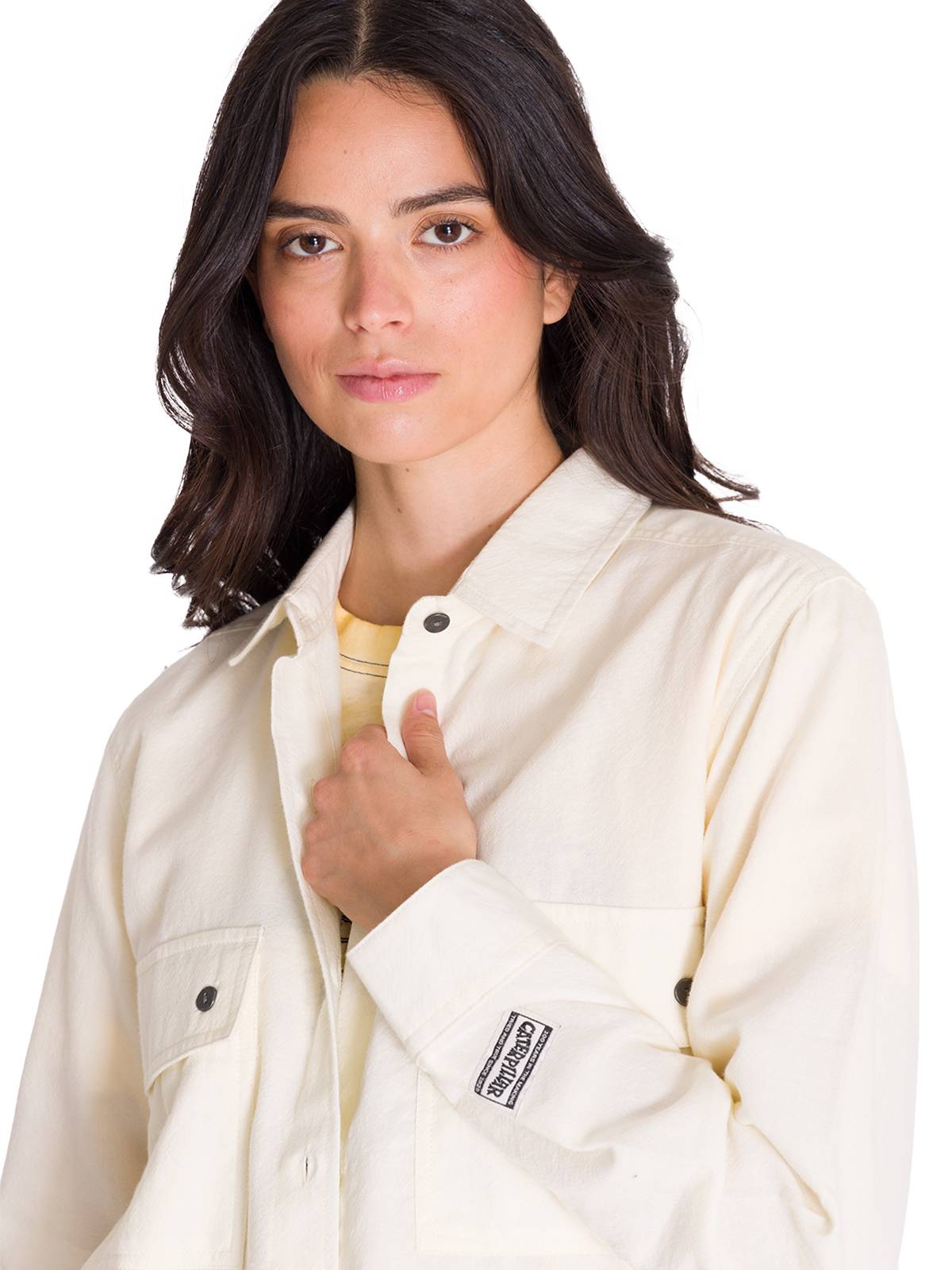 CAMISA MUJER CAT VAINILLA HERITAGE UNIFORM BOXY - 5