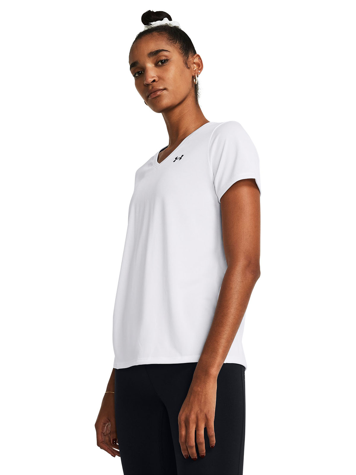 POLERA MANGA CORTA MUJER UNDER ARMOUR BLANCO TECH - 4