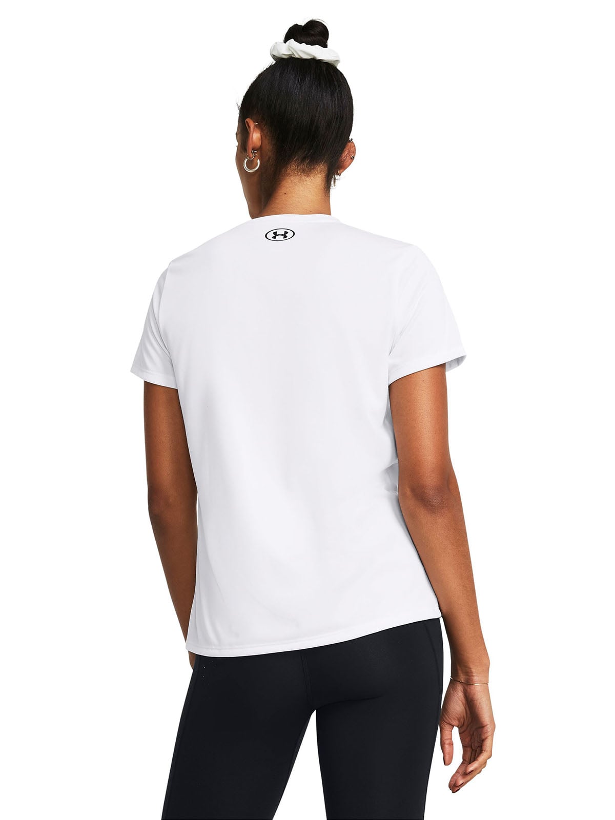 POLERA MANGA CORTA MUJER UNDER ARMOUR BLANCO TECH - 5