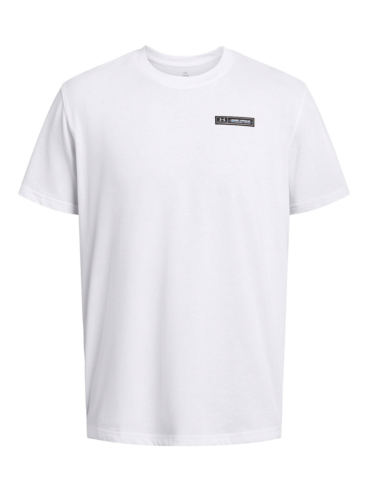 POLERA MANGA CORTA LABEL HOMBRE BLANCO UNDER ARMOUR - 1