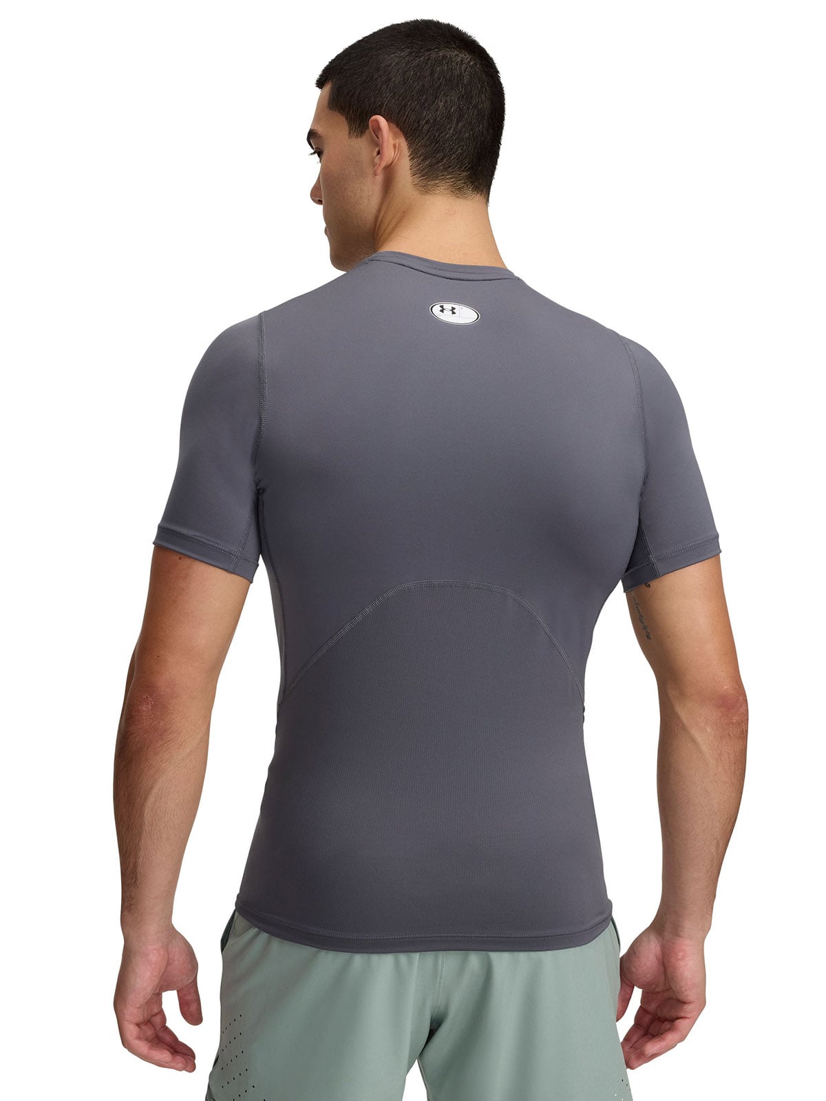 PRIMERA HOMBRE UNDER ARMOUR GRIS CAPA MNGA CRTA HEATGEAR HMBRE - 2