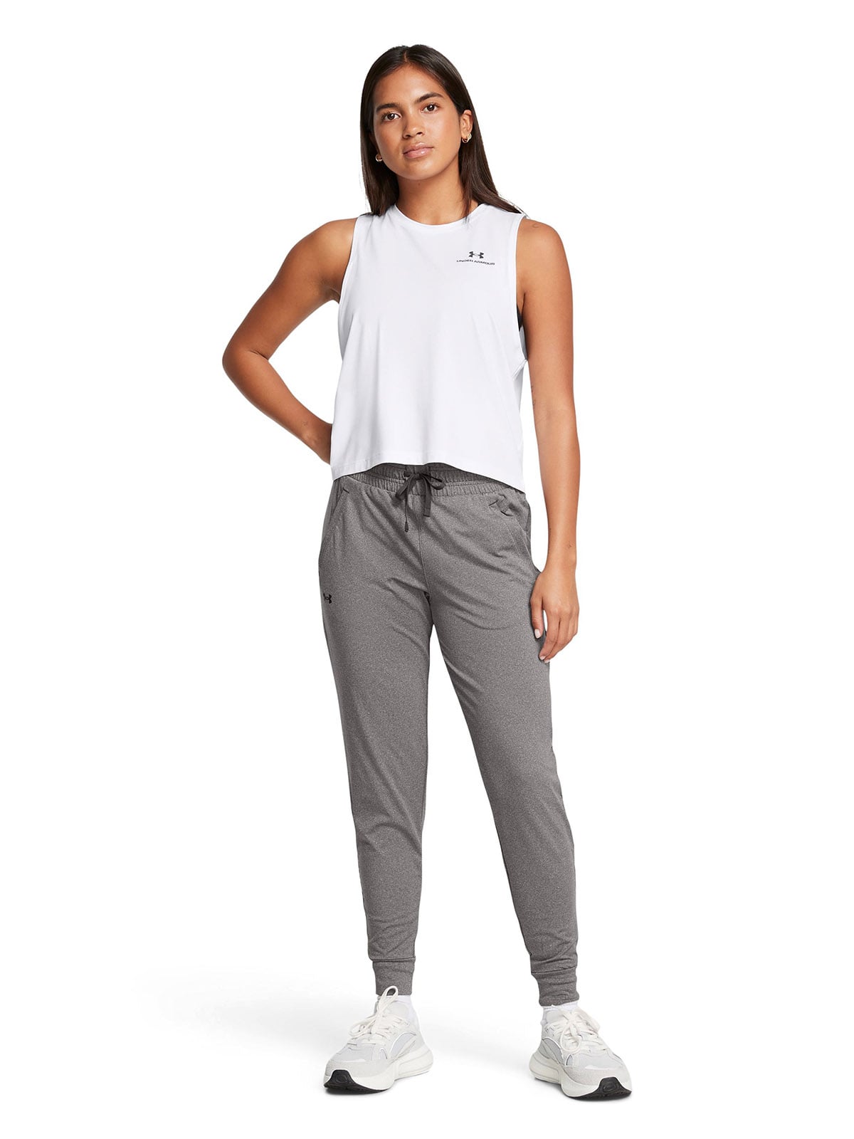 PANTALÓN MUJER UNDER ARMOUR GRIS UA TECH - 6
