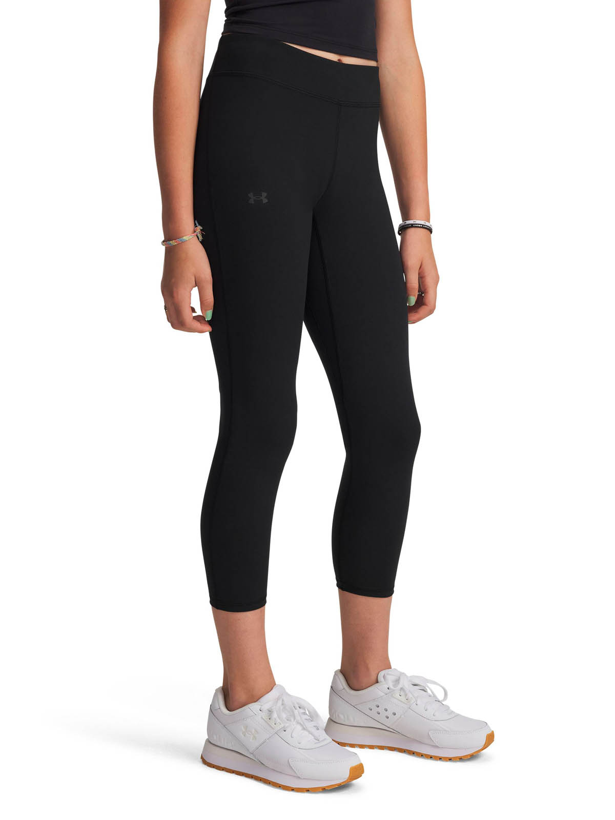 CALZAS NIÑA UNDER ARMOUR NEGRO MTN SOLID ANKLE CROP - 4