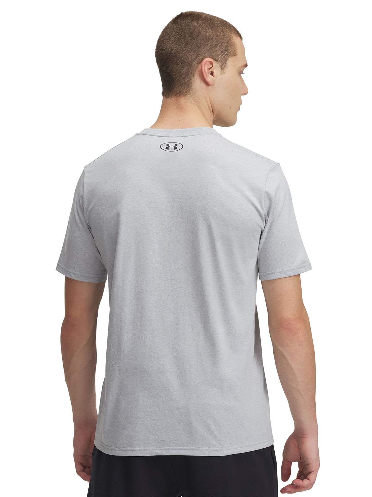 POLERA MANGA CORTA ALGODÓN HOMBRE UNDER ARMOUR GRIS BOXED UPDATED SPORT - 2
