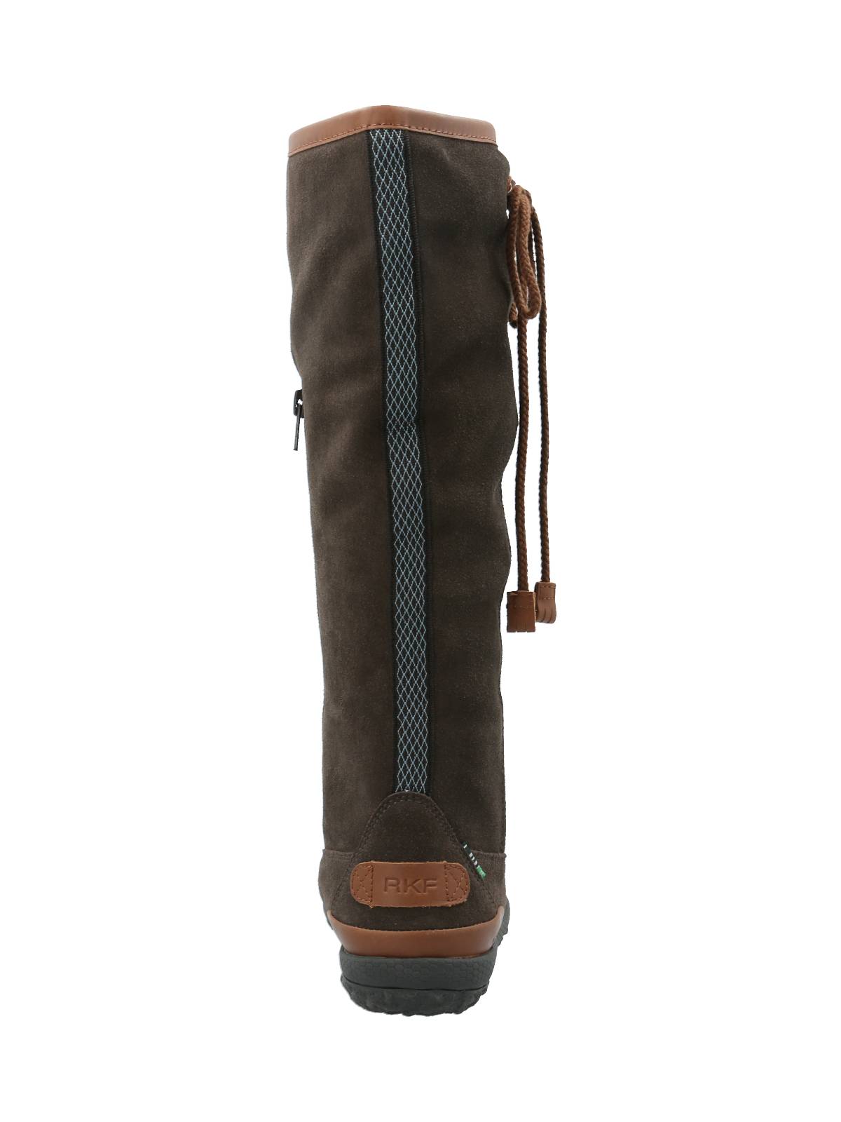 BOTA CUERO MUJER NEW AMBORO GRIS ROCKFORD - 7