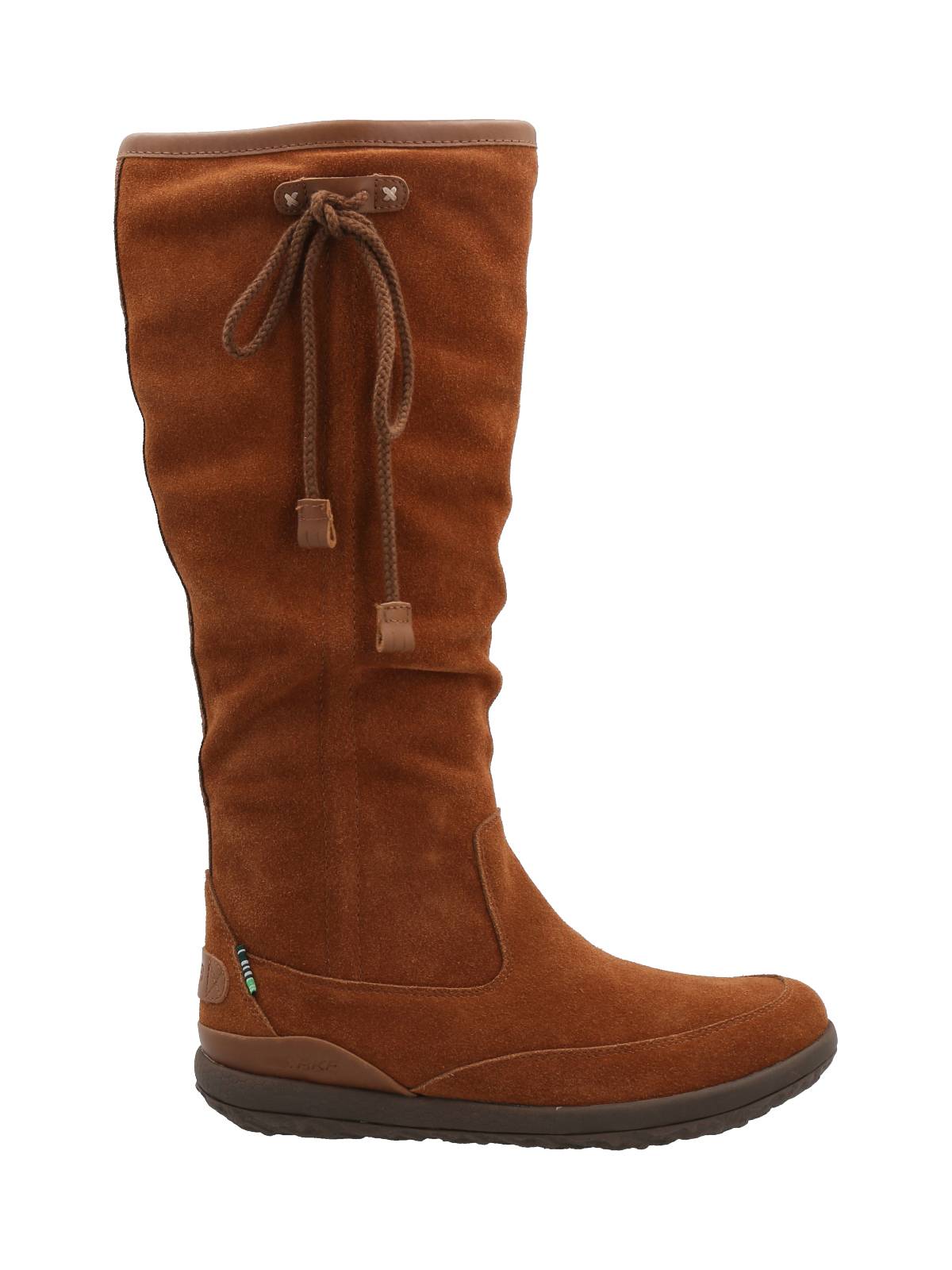BOTA CUERO MUJER NEW AMBORO EN COLOR CAFE ROCKFORD - 1