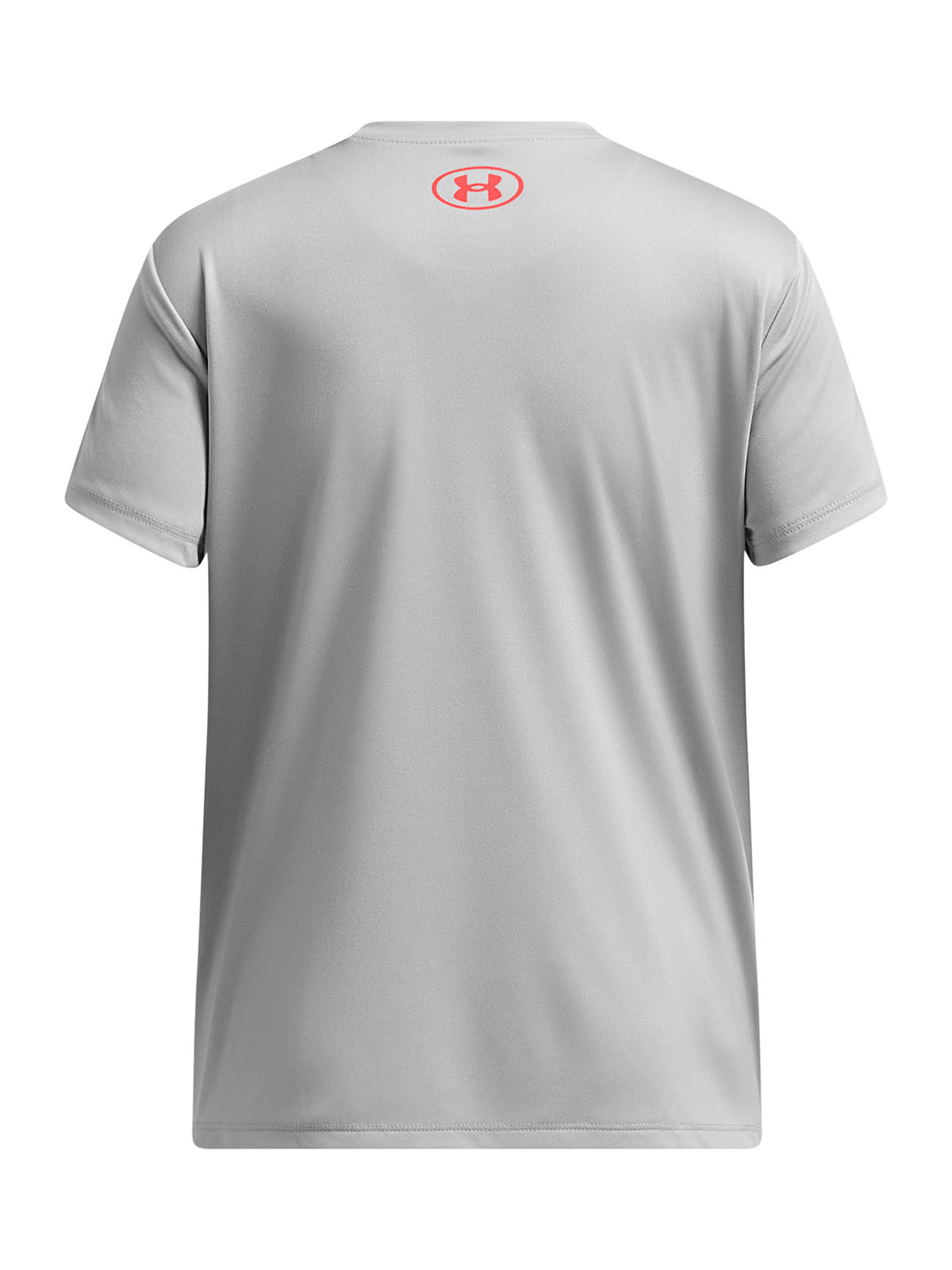 POLERA MANGA CORTA NIÑA UNDER ARMOUR GRIS WORDMARK UA TECH - 2