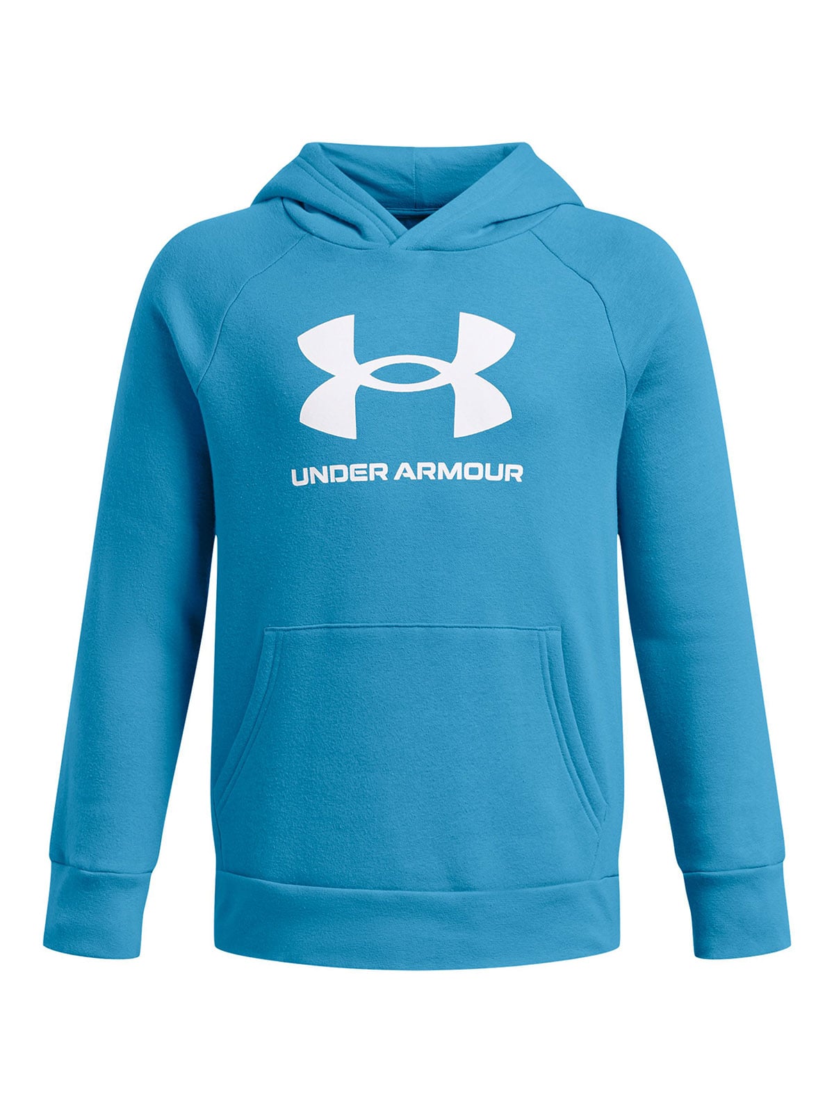POLERÓN ALGODÓN NIÑO UNDER ARMOUR AZUL HOODIE UA RIVAL FLEECE - 1