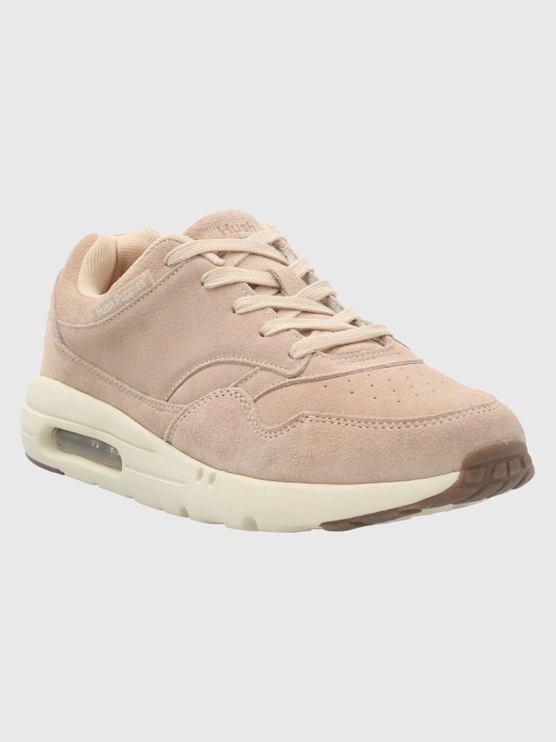 ZAPATILLA CUERO HOMBRE BRANDHALL TAUPE HUSH PUPPIES - 1