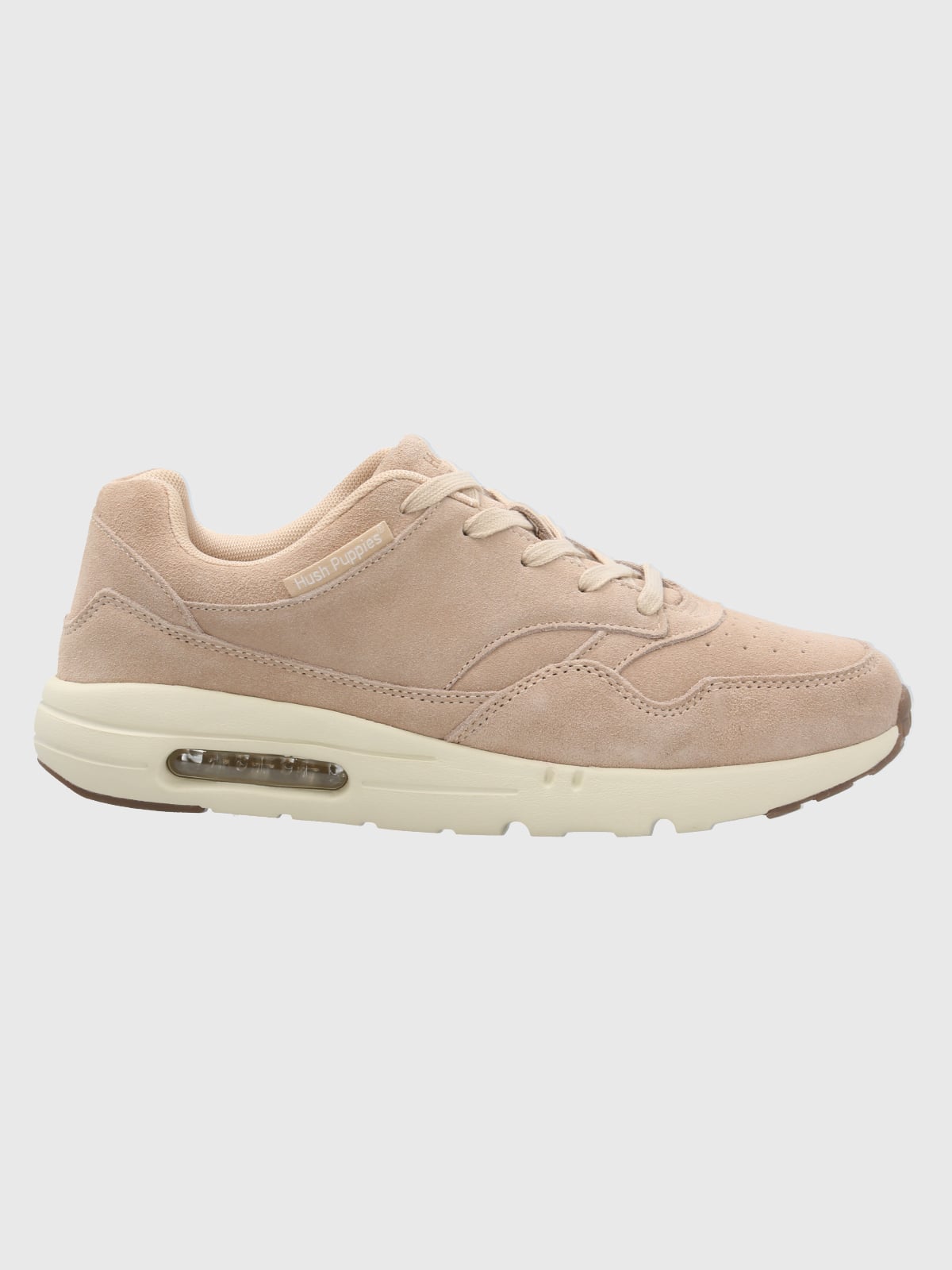 ZAPATILLA CUERO HOMBRE BRANDHALL TAUPE HUSH PUPPIES - 2