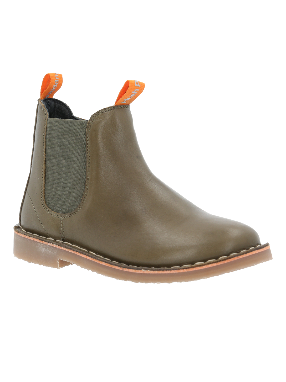 BOTÍN CUERO VERDE NIÑO WOTTON HUSH PUPPIES [30-35] - 1