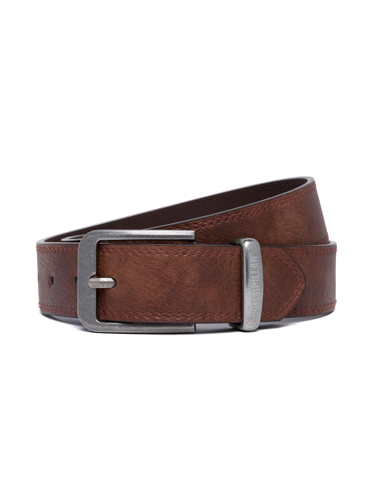 CINTURÓN CUERO SINTÉTICO VALUE BELT 1 HOMBRE CAFÉ CAT - 1