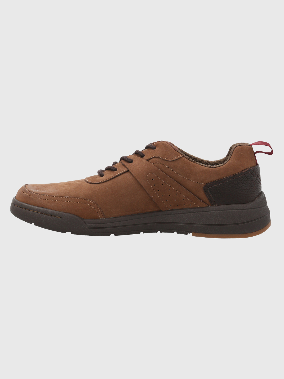 ZAPATILLA CUERO HOMBRE MOLT CAFÉ OSCURO HUSH PUPPIES - 5