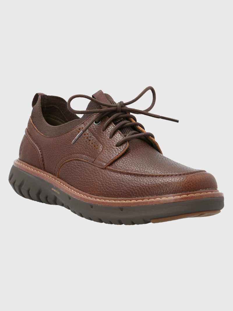 ZAPATILLA CUERO HOMBRE SMART LACEUP CAFÉ HUSH PUPPIES - 1
