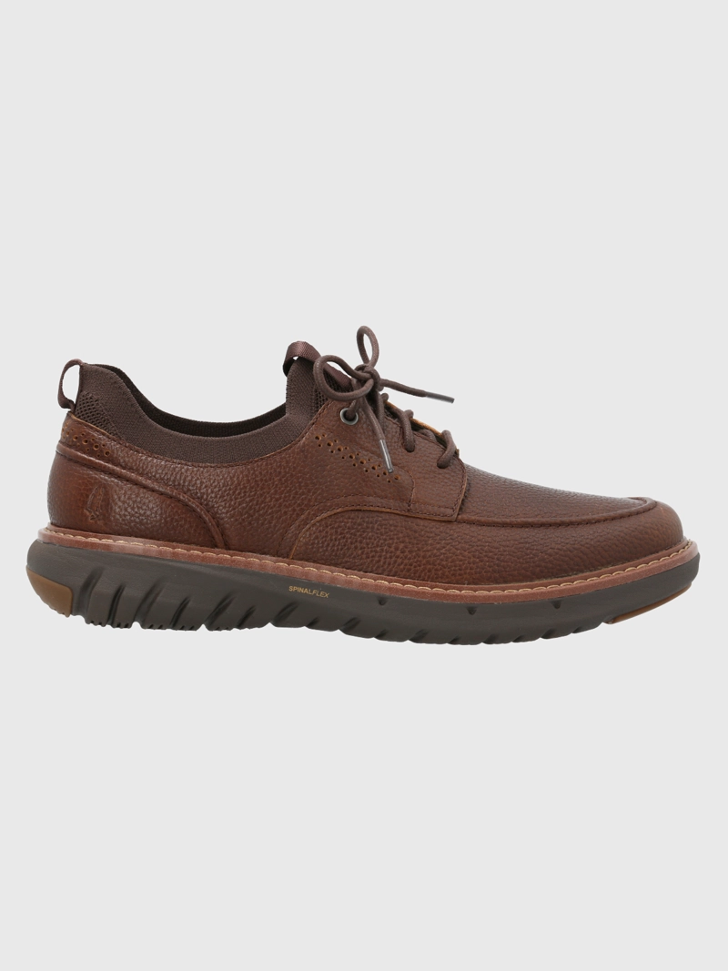 ZAPATILLA CUERO HOMBRE SMART LACEUP CAFÉ HUSH PUPPIES - 2