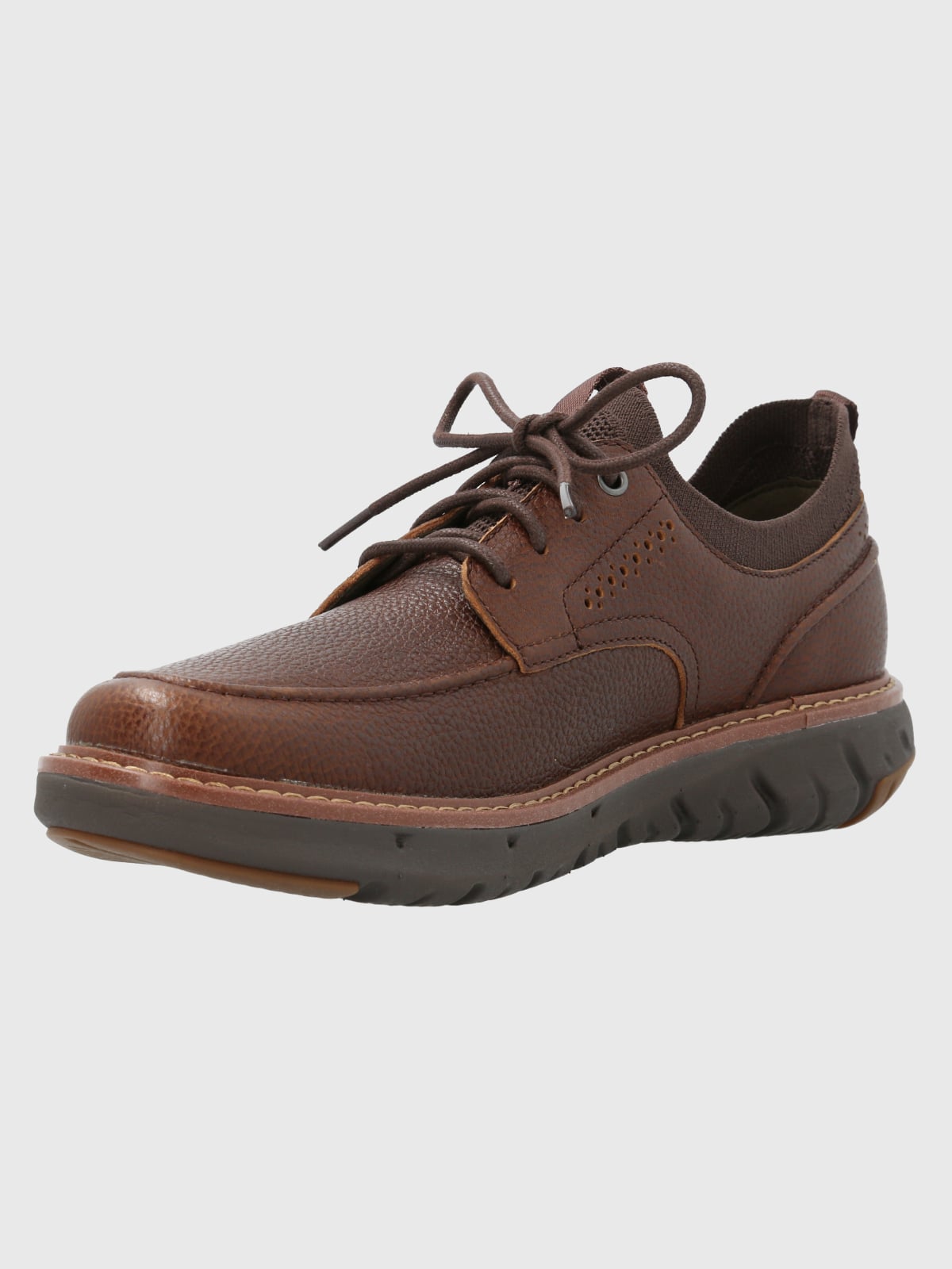 ZAPATILLA CUERO HOMBRE SMART LACEUP CAFÉ HUSH PUPPIES - 5