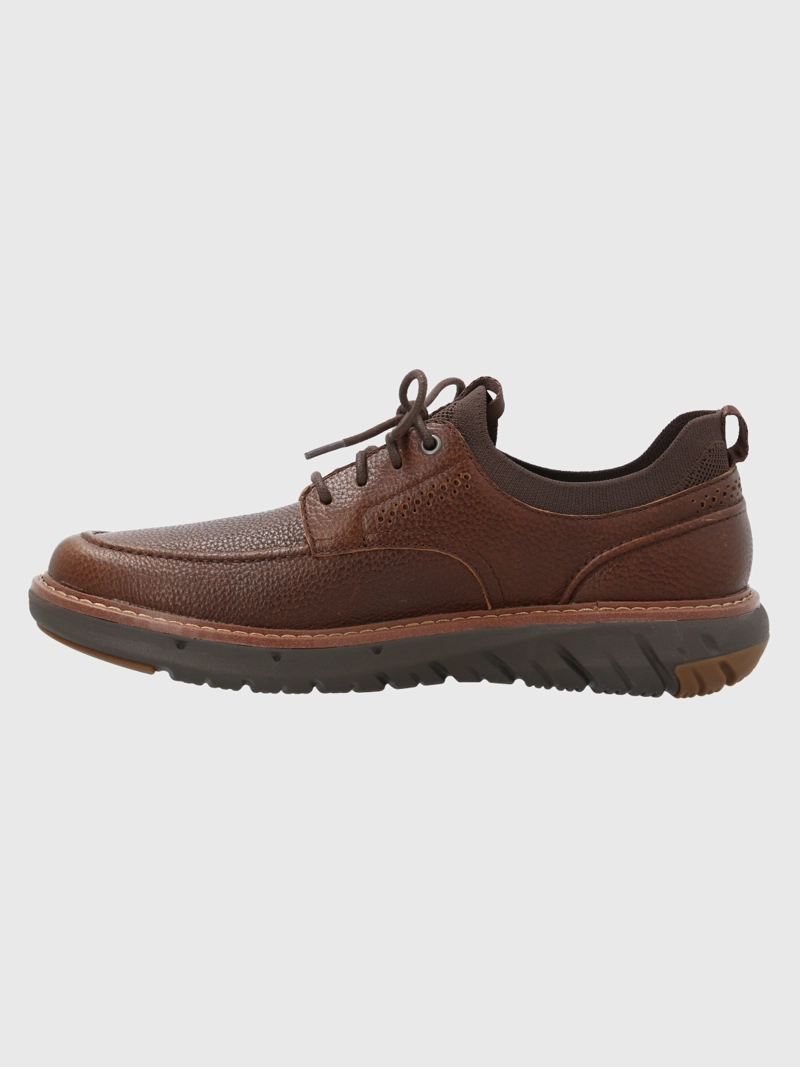 ZAPATILLA CUERO HOMBRE SMART LACEUP CAFÉ HUSH PUPPIES - 6