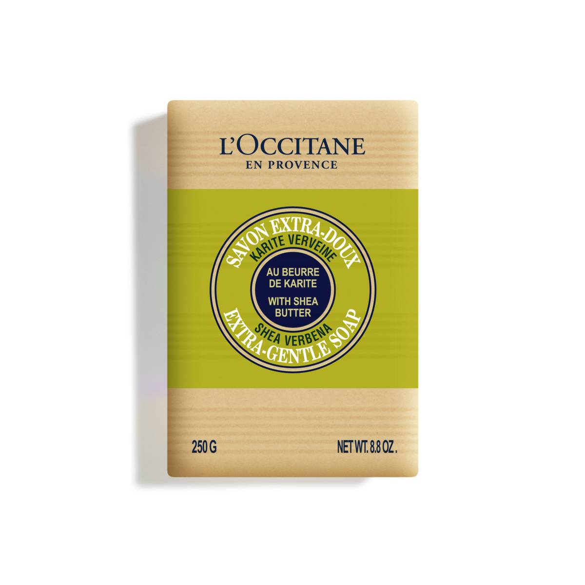JABÓN SÓLIDO KARITÉ VERBENA 250 G, L'OCCITANE - 1