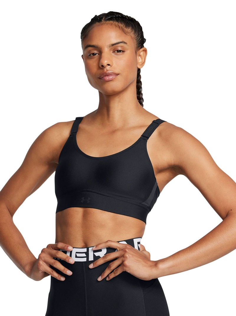 SOSTE N DEPORTIVO NEGRO UNDER ARMOUR INFINITY MID MUJER - 3