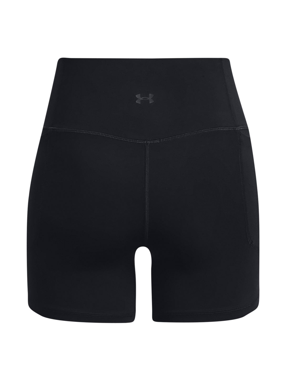SHORTS UNDER ARMOUR NEGROS MERIDIAN MIDDY MUJER - 2