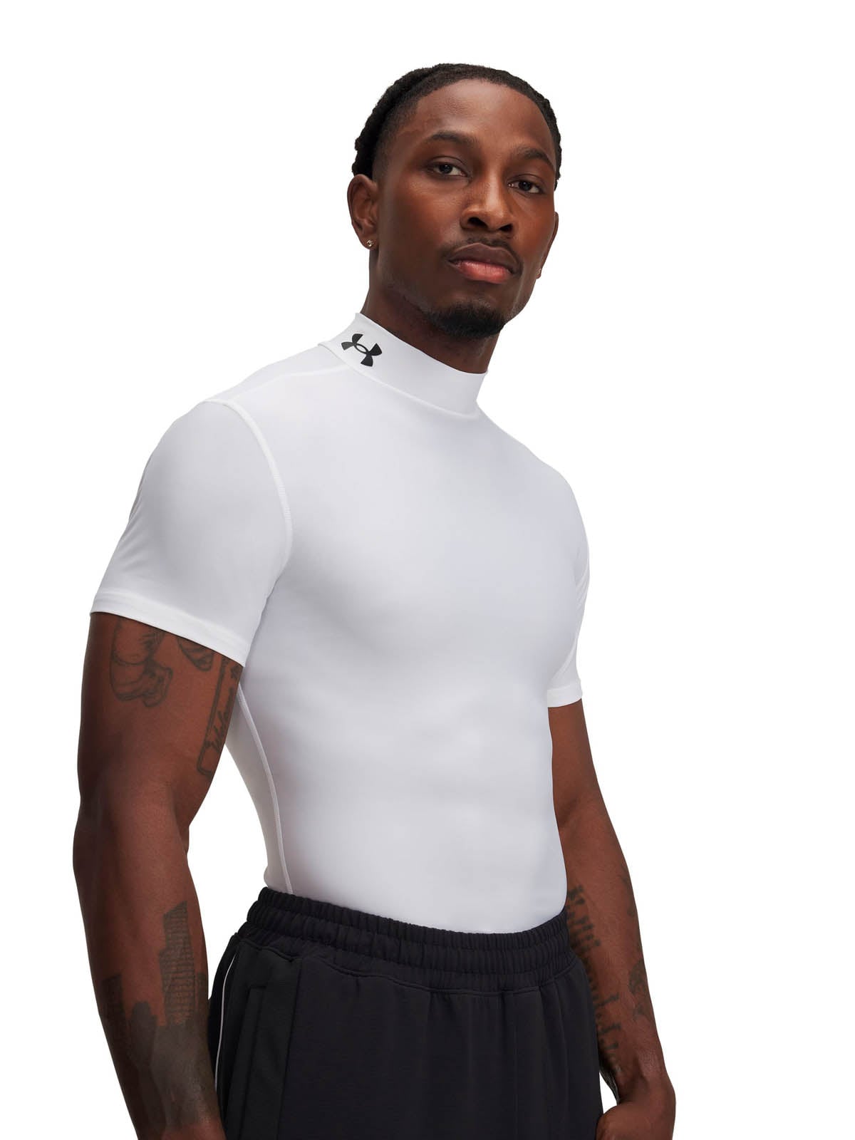 PRIMERA CAPA TRAINING PARA HOMBRE HG MOCK BLANCO UA - 1