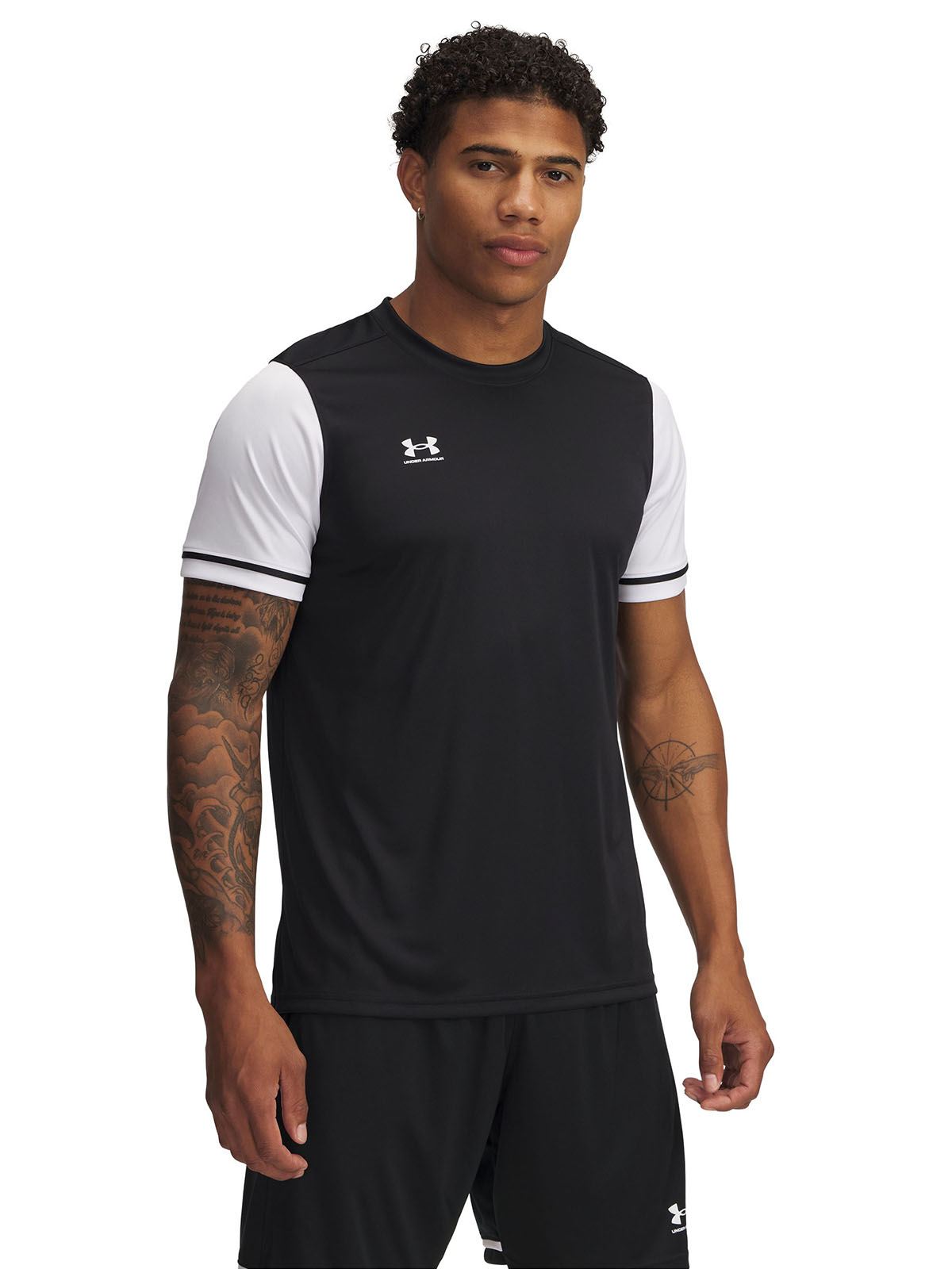 POLERA MANGA CORTA UA CHALLENGER JERSEY NEGRO PARA HOMB - 1