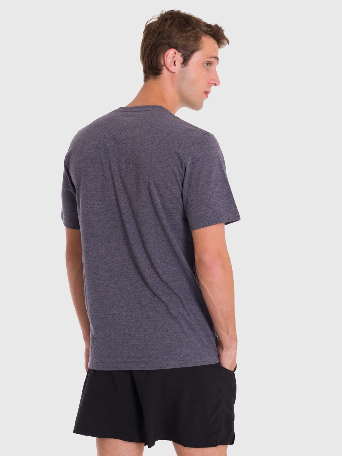 POLERA HOMBRE CREW NECK II GRIS BSOUL - 4