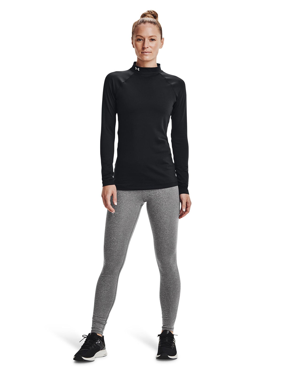 PRIMERA CAPA COLDGEAR NEGRO UNDERARMOUR MOCK PARA MUJER - 5