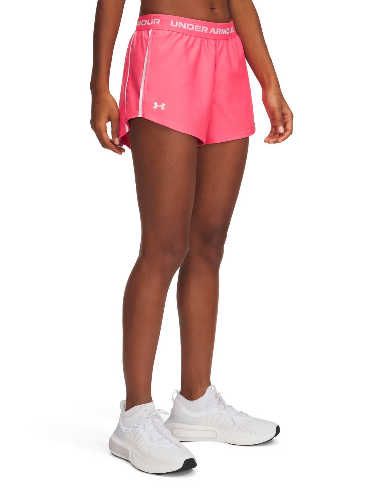 SHORT TRAINING PARA MUJER TECH PLAY UP ROSADO UA - 1