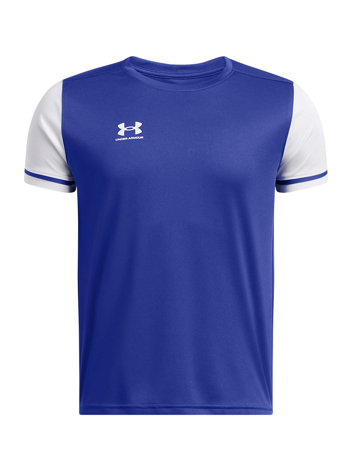 POLERA MANGA CORTA UA CHALLENGER JERSEY AZUL PARA NIÑO - 1
