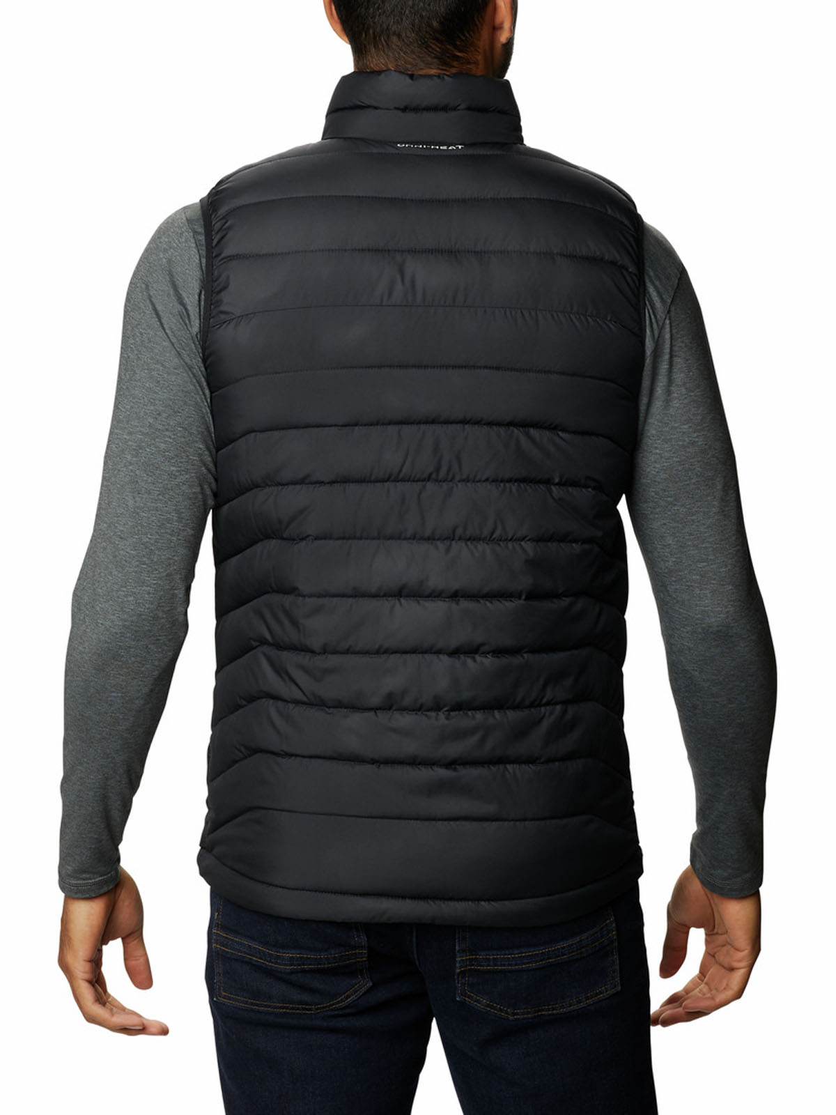 PARKA SIN MANGAS HOMBRE POWDER LITE II NEGRO COLUMBIA - 7