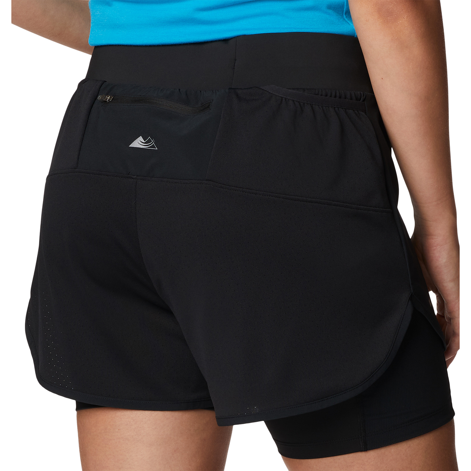 SHORT MUJER W ENDLESS TRAIL 2N1 NEGRO COLUMBIA - 7