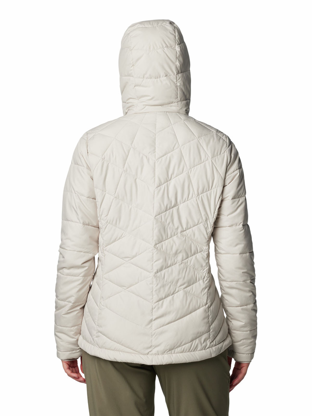 PARKA MUJER HEAVENLY HOODED BEIGE COLUMBIA - 8