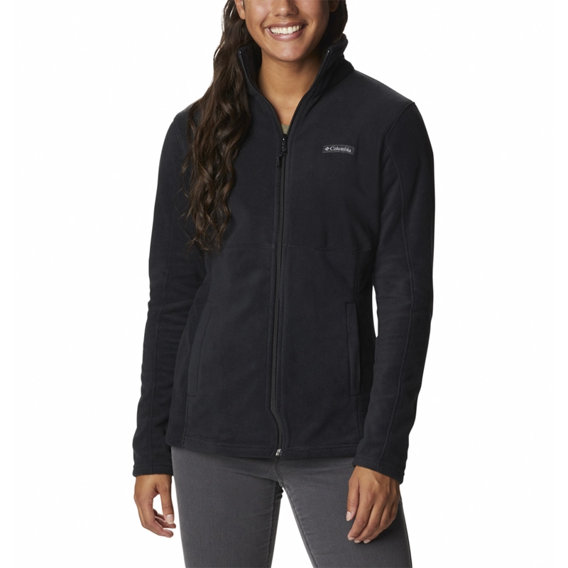 POLERON MUJER BASIN TRAIL III FULL NEGRO COLUMBIA - 1