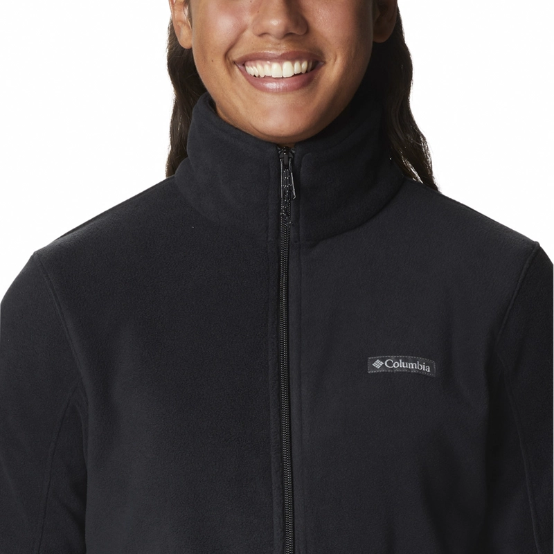 POLERON MUJER BASIN TRAIL III FULL NEGRO COLUMBIA - 6
