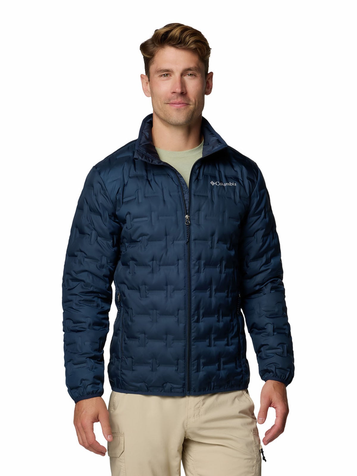 PARKA HOMBRE DELTA RIDGE II DOWN AZUL COLUMBIA - 1