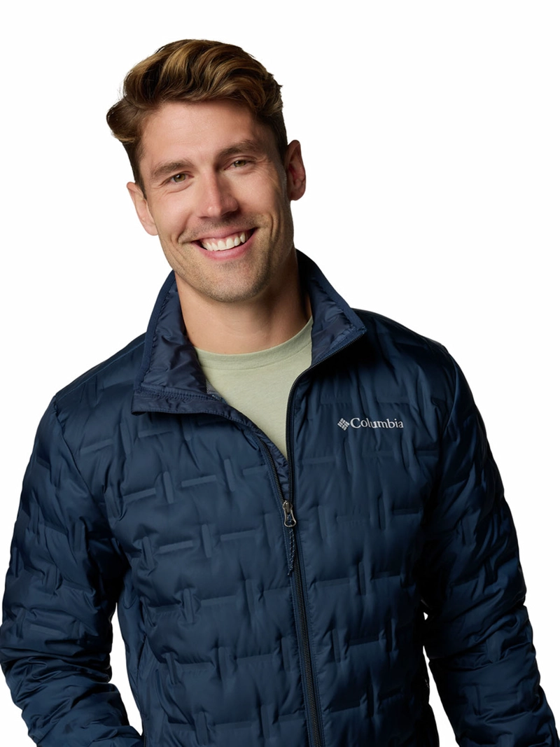PARKA HOMBRE DELTA RIDGE II DOWN AZUL COLUMBIA - 4
