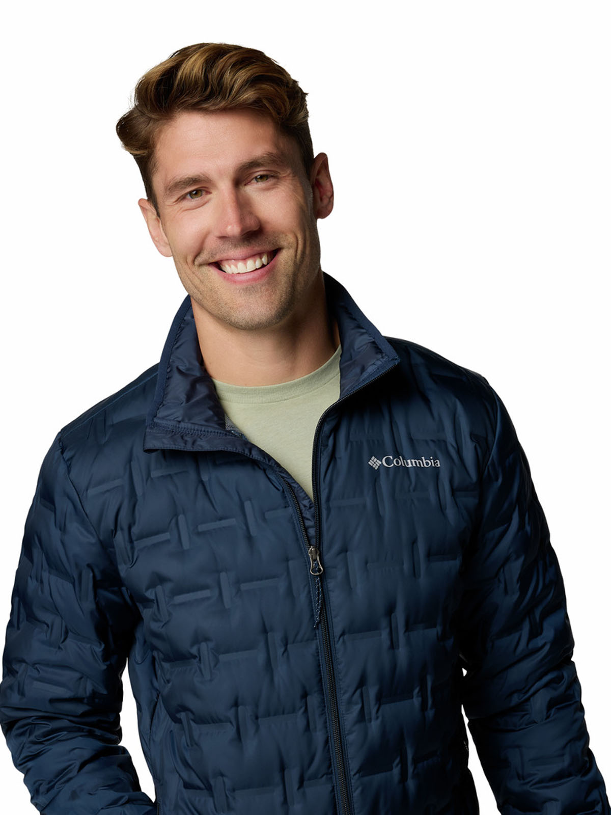 PARKA HOMBRE DELTA RIDGE II DOWN AZUL COLUMBIA - 4