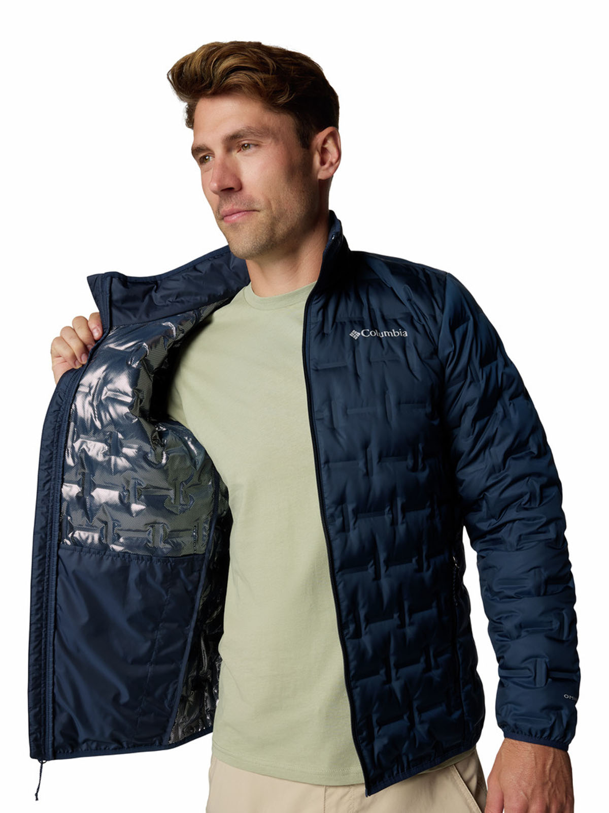 PARKA HOMBRE DELTA RIDGE II DOWN AZUL COLUMBIA - 5