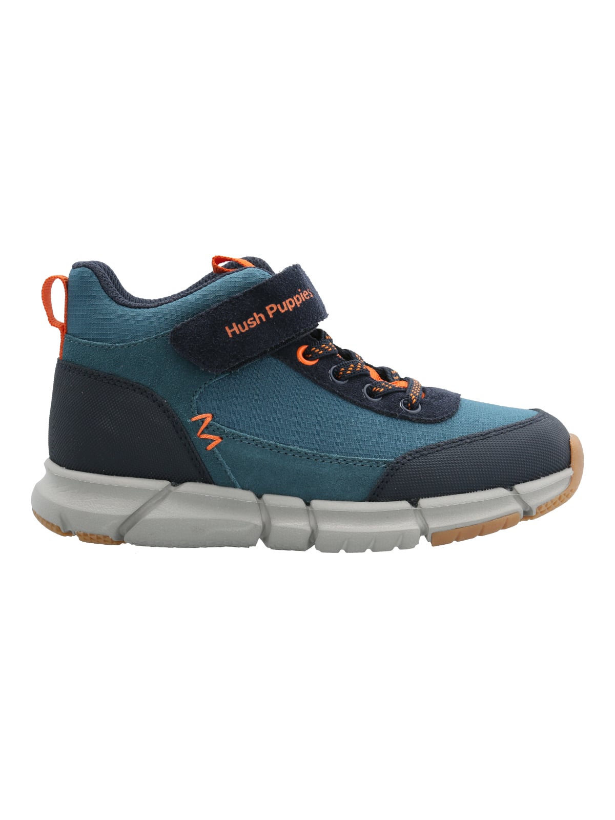 BOTIN CUERO DUDLEY NIÑO AZUL HUSH PUPPIES - 1