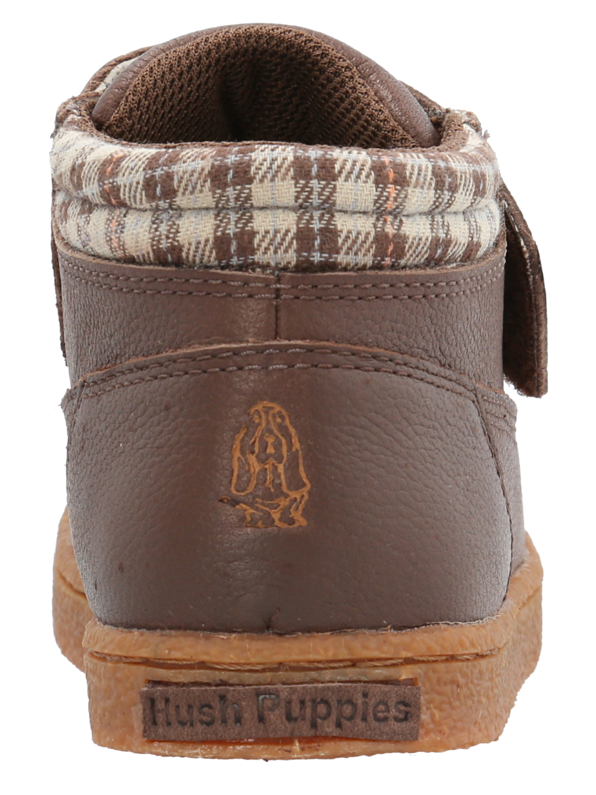 BOTIN CUERO BRUNOS VL NIÑO CAFÉ HUSH PUPPIES - 6