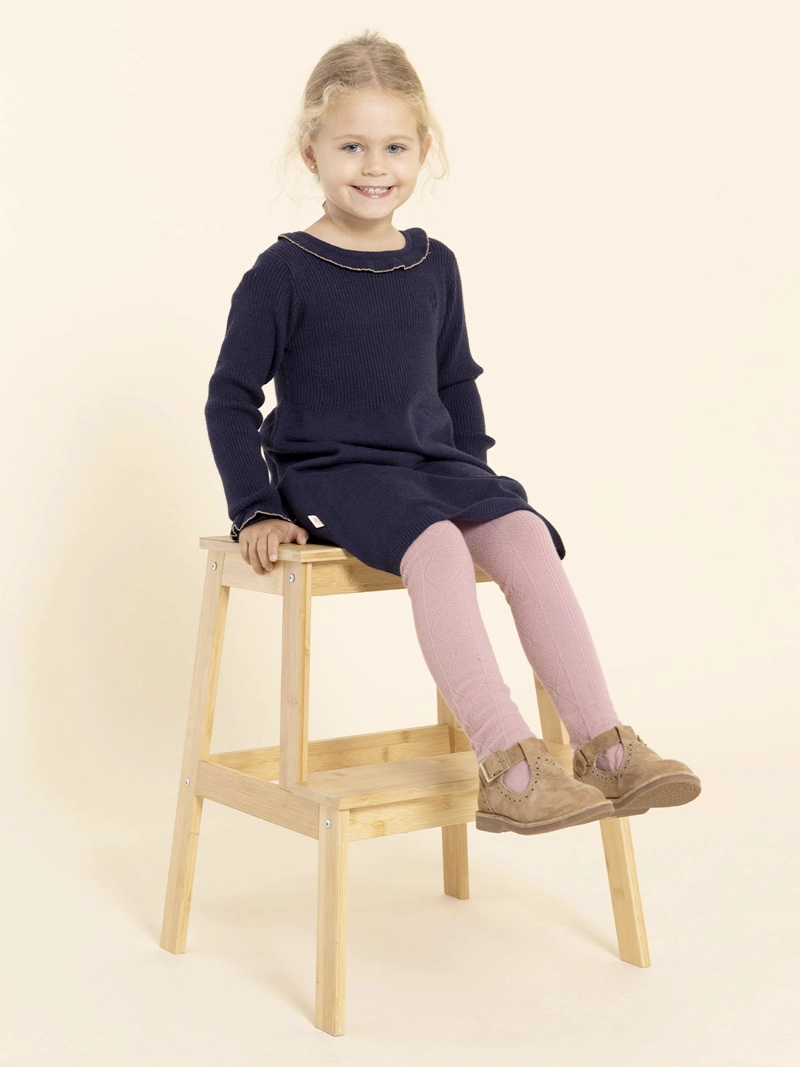 GUILLERMINA CUERO LUCIA NIÑA CAFE  HUSH PUPPIES - 5