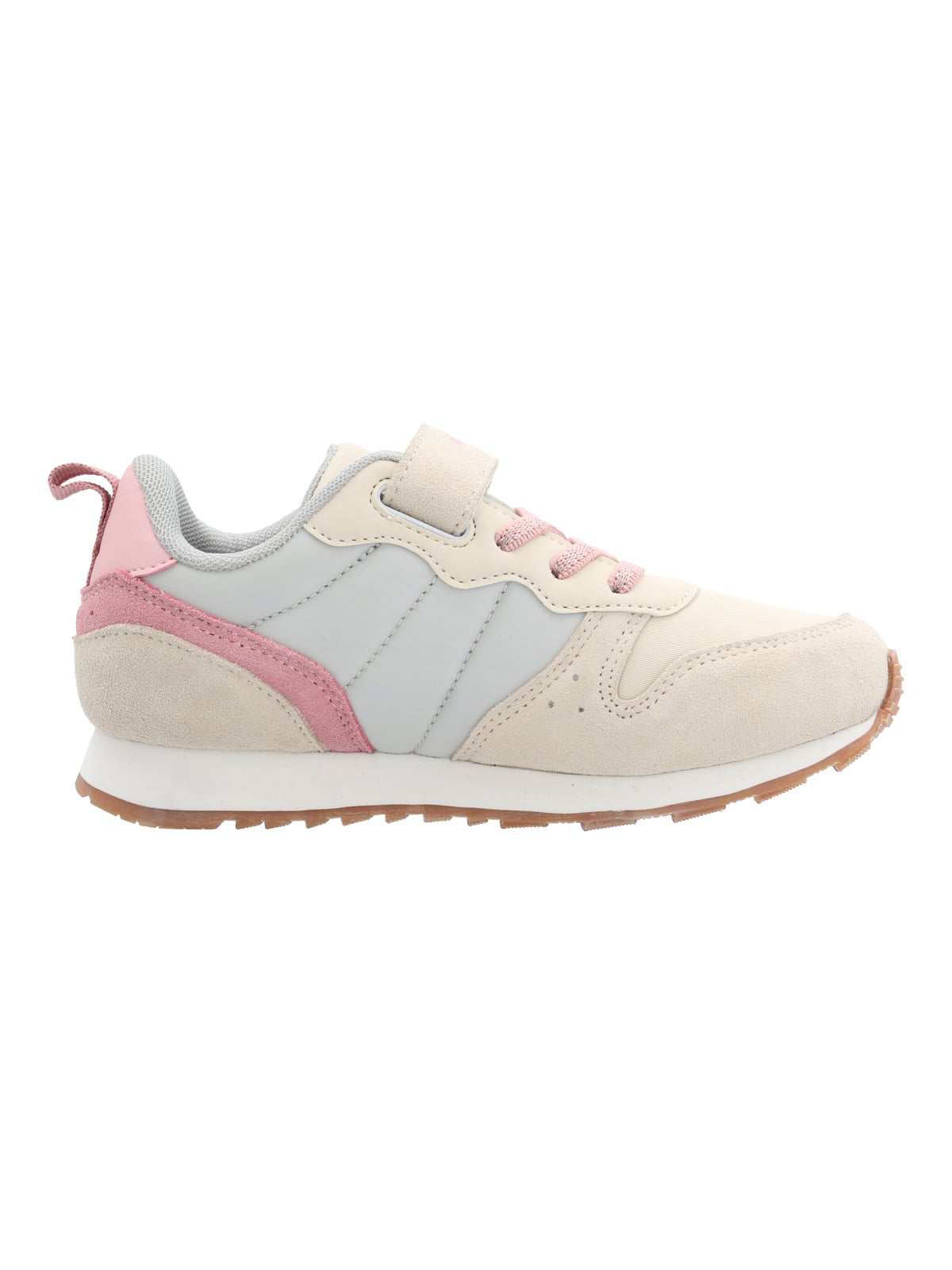 ZAPATILLA CUERO JANET-K VL NIÑA BEIGE HUSH PUPPIES - 1